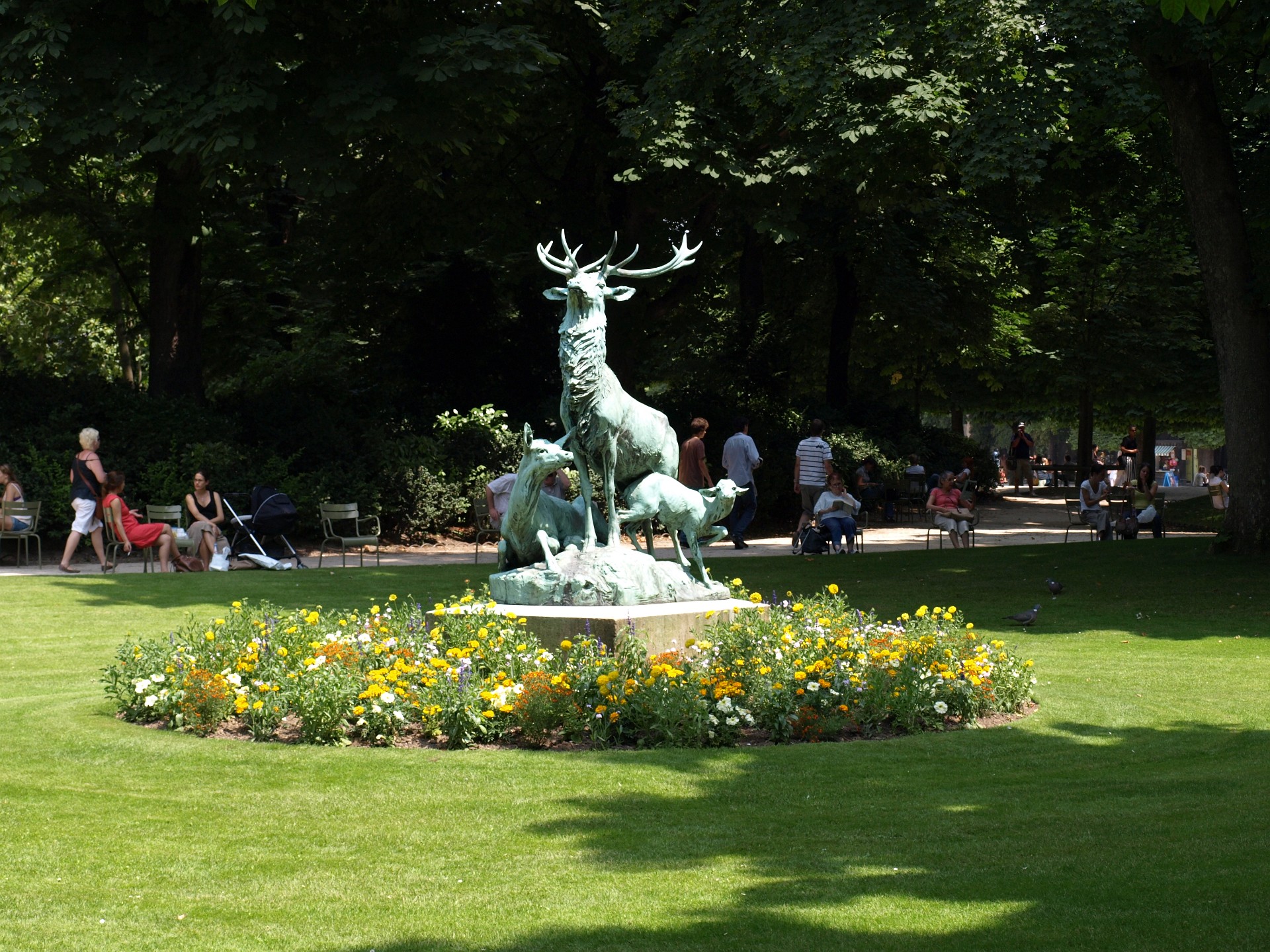 Stag Made of Stone